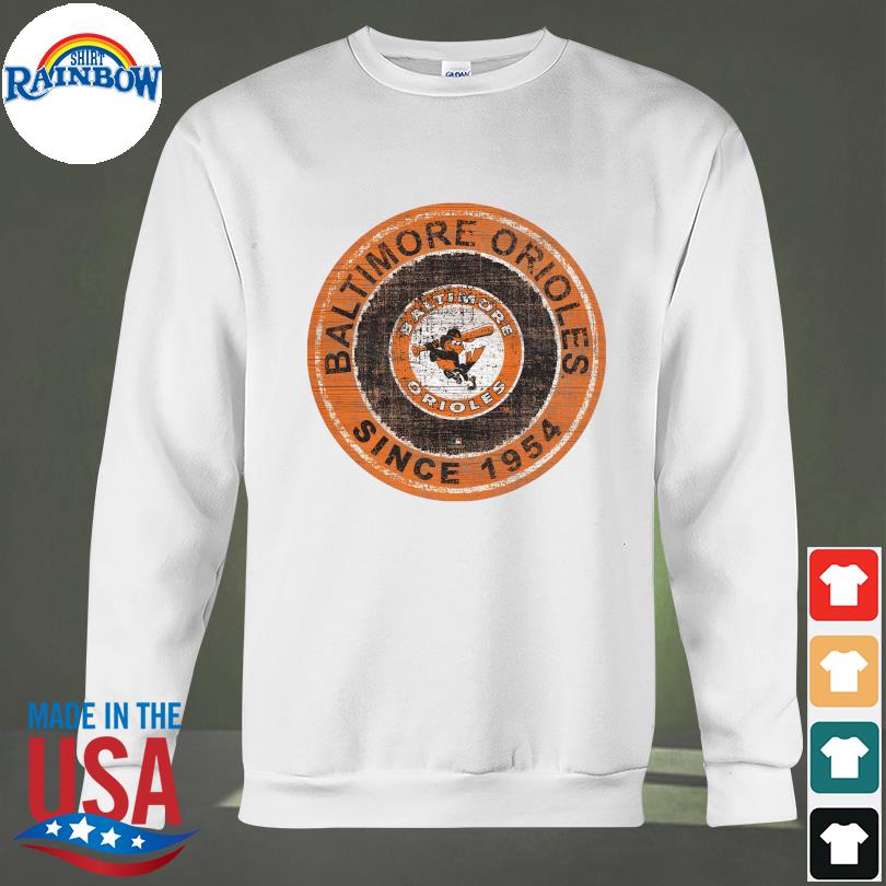 Vintage Baltimore Oriole Est 1954 Baseball Shirt, hoodie, sweater, long  sleeve and tank top