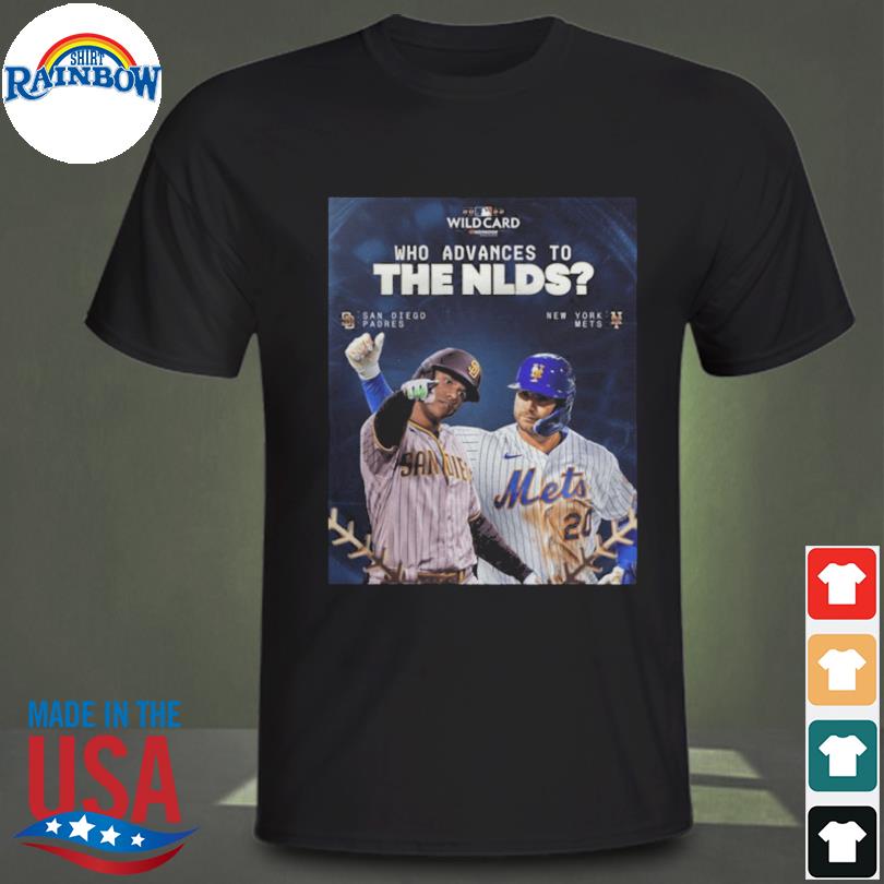 San Diego Padres vs New York Mets NLDS 2022 Wild Card shirt