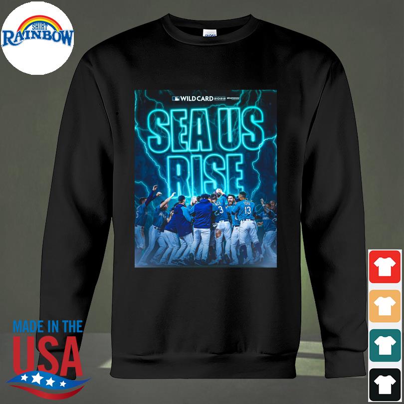 October Rise Mariners 2022 Blue Stars T-Shirt, hoodie, sweater