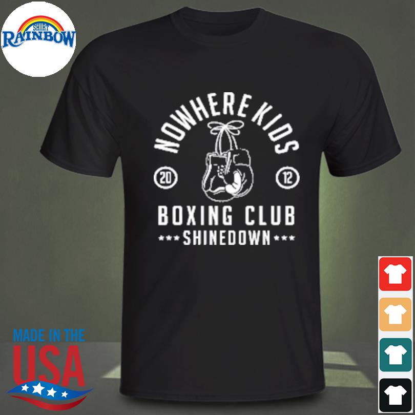 Shinedown boxing club racerback shirt