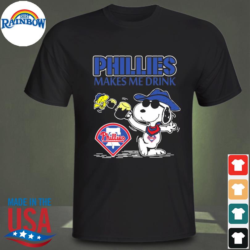 Snoopy Woodstock Philadelphia Phillies Shirt - High-Quality Printed Brand