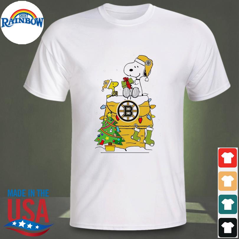 Snoopy boston bruins nfl football shirt