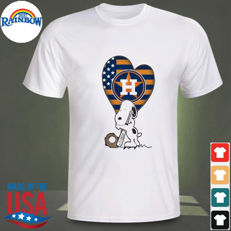Snoopy hug heart Houston Astros world series 2022 shirt
