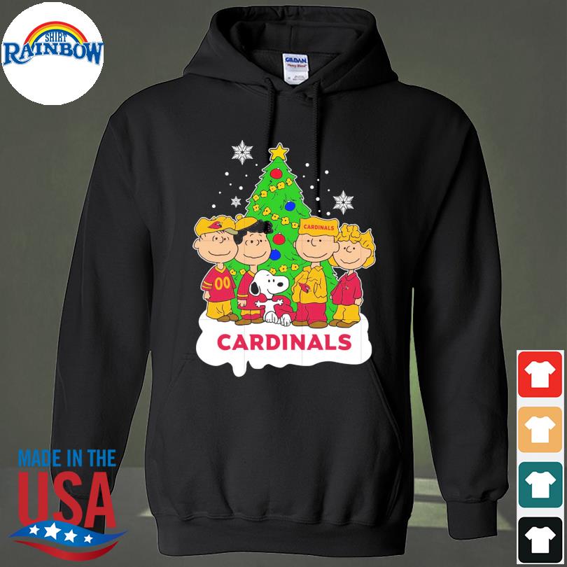 Snoopy the Peanuts arizona cardinals Christmas sweater, hoodie