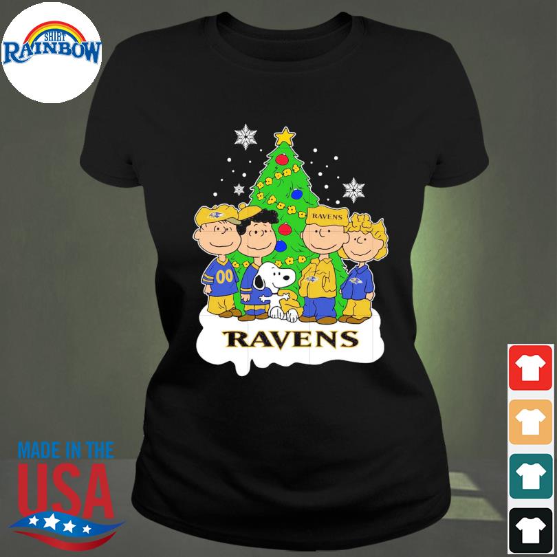 Snoopy Baltimore Ravens Christmas shirt, hoodie, sweater, long