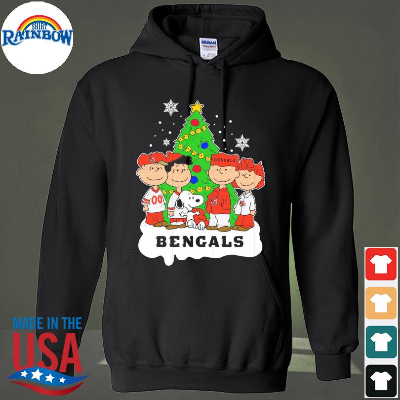 Snoopy Cincinnati Bengals Christmas shirt, hoodie, sweater, long sleeve and  tank top