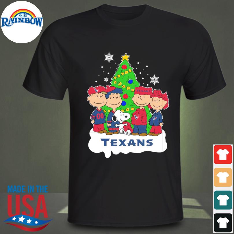 Snoopy the Peanuts houston texans Christmas sweater
