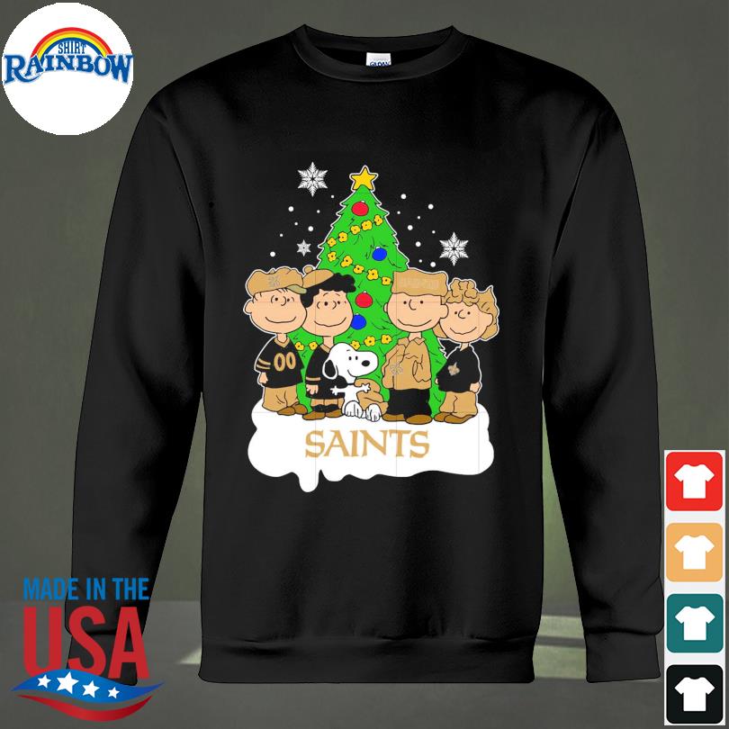 New Orleans Saints Snoopy Peanuts Ugly Chriatmas Sweater Christmas