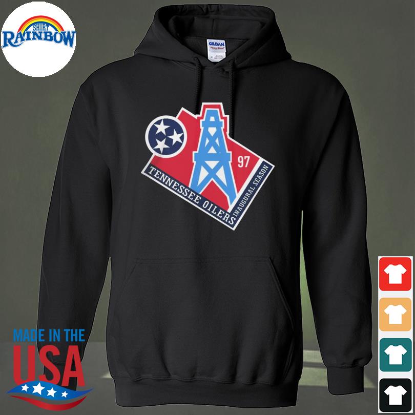 Tennessee Titans Tennessee oilers inaugural season 97 shirt, hoodie, sweater,  long sleeve and tank top