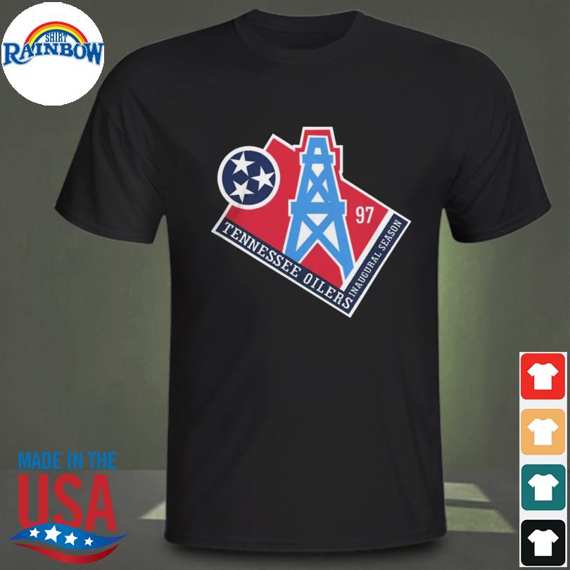 Tennessee Titans Tennessee oilers inaugural season 97 shirt