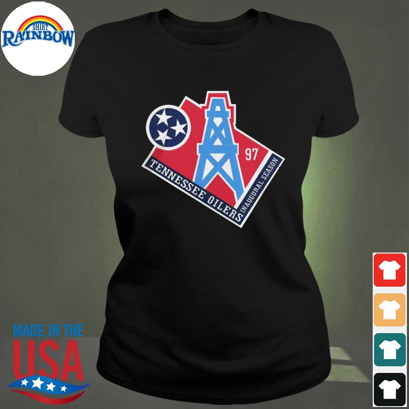 Tennessee titans tennessee oilers inaugural season 97 shirt