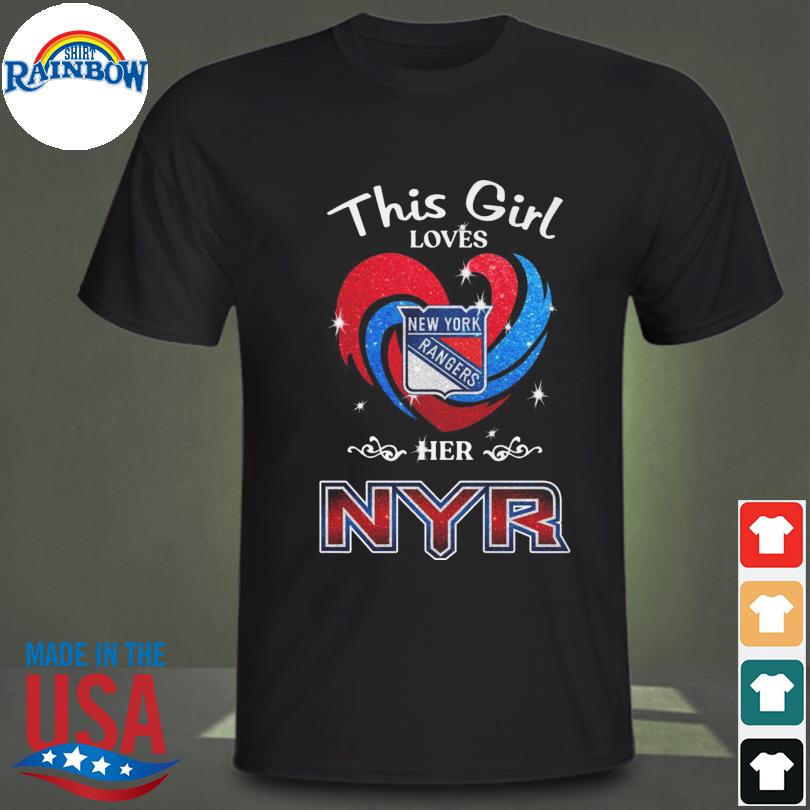 This is loves her New York Rangers 2022 shirt