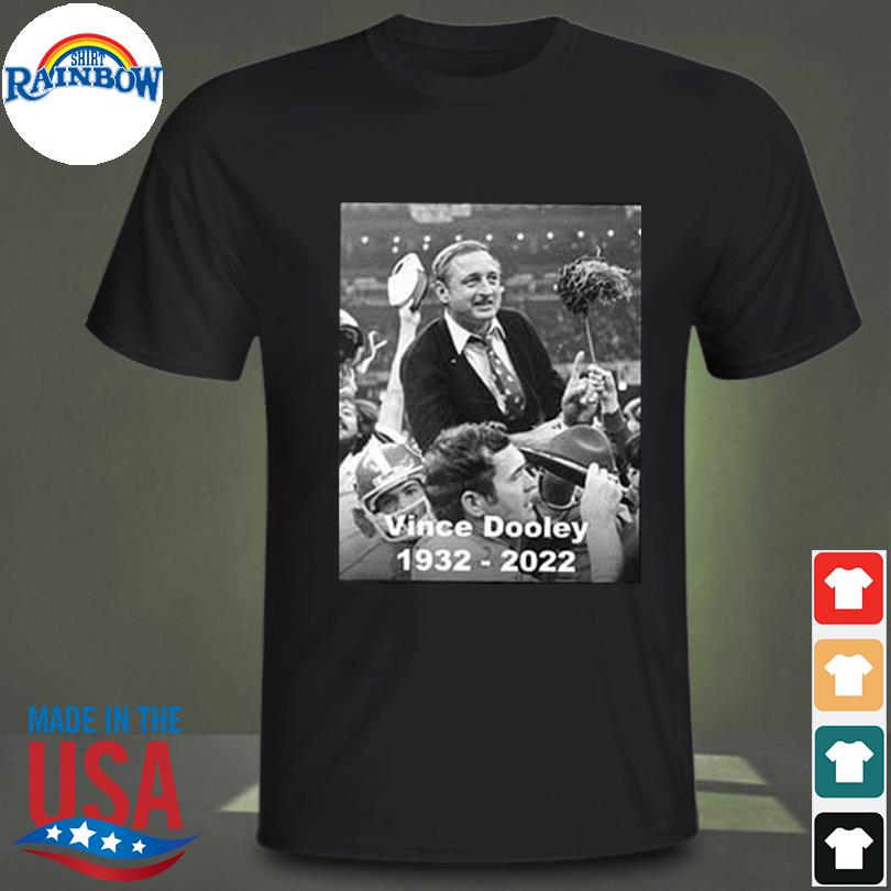 Vince dooley sec legend georgia bulldogs rest in peace 1932 2022 shirt