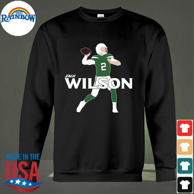 Zach wilson nfl pros player shirt, hoodie, sweater, long sleeve