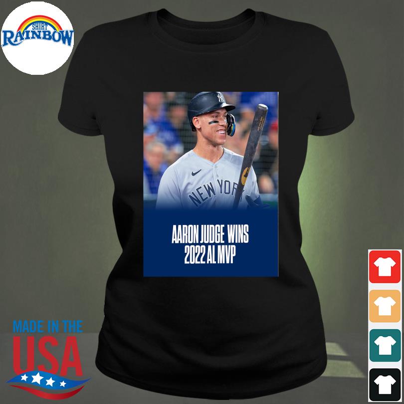 Premium aaron Judge wins 2022 American League MVP award shirt, hoodie,  sweater, long sleeve and tank top