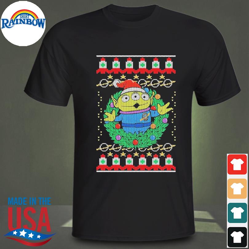 Alien toy story ugly merry Christmas sweater