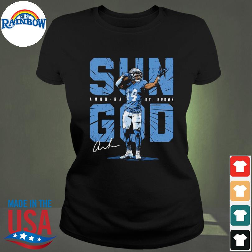 Detroit Lions Amon Ra Sun God Shirt, hoodie, sweater, long sleeve and tank  top