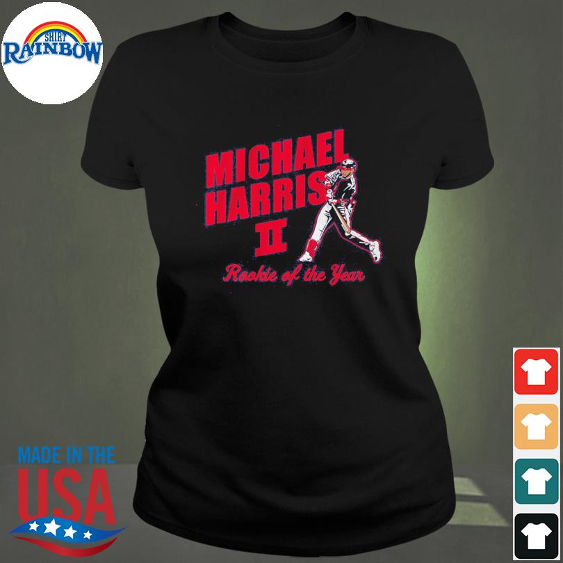 Atlanta Braves Michael Harris II Rookie of the Year T Shirt size S-3XL 