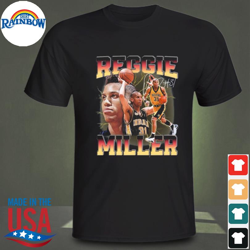 Basketball vintage 90s 80s reggie miller choke shirt