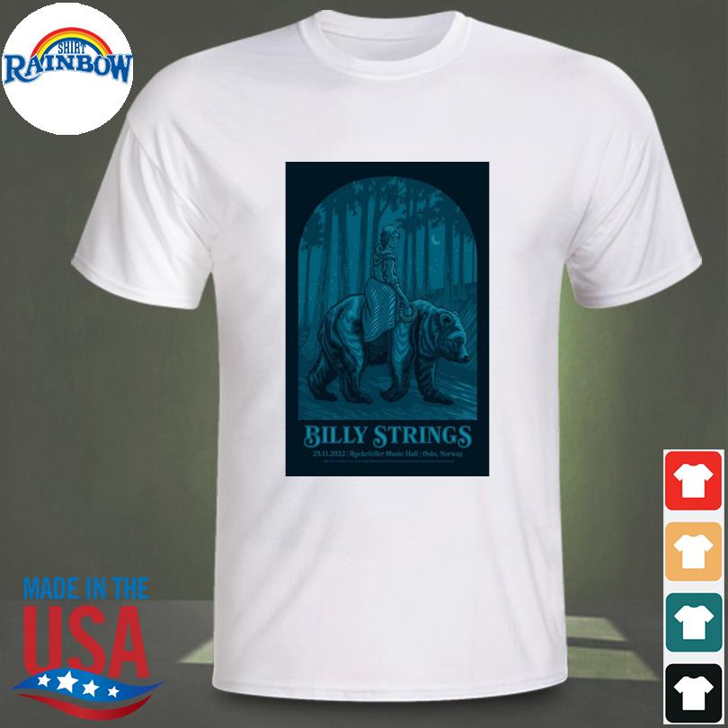 Billy strings oslo rockefeller 29 nov 2022 shirt