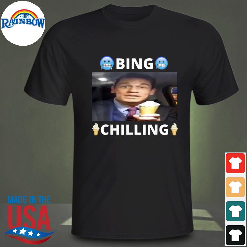 Bing shi ling bing chilling john cena ice cream chinese shirt