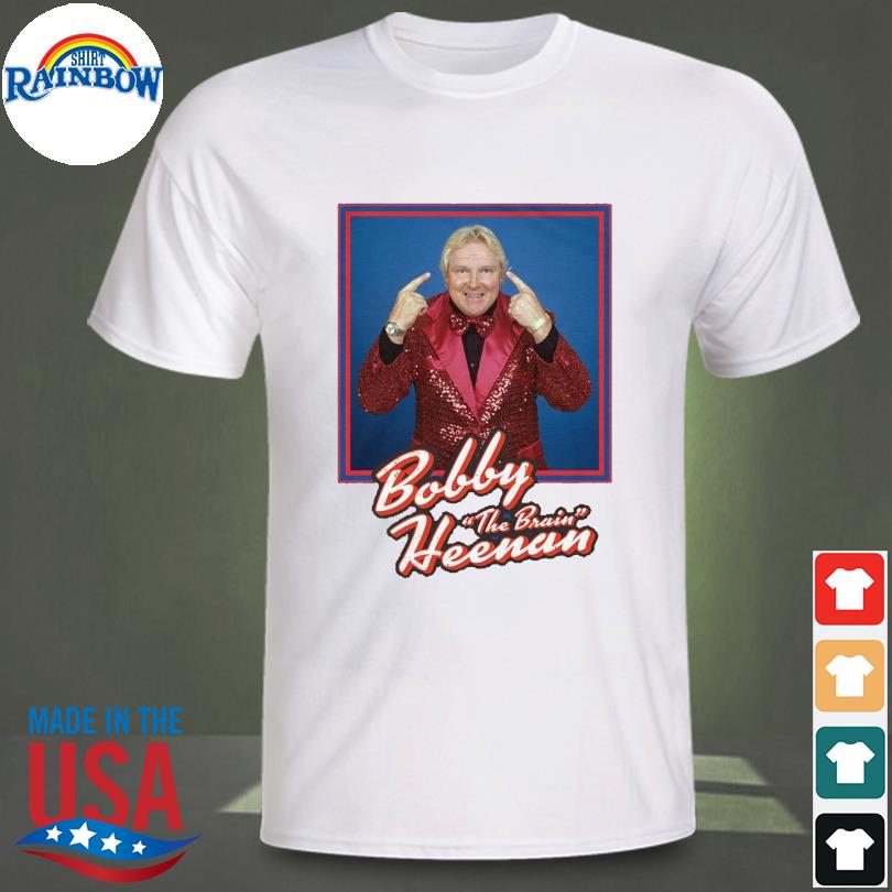 Bobby Heenan Photo Bobby Heenan The Brain shirt