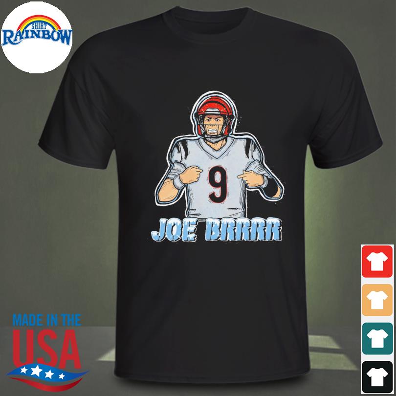 Cincinnati bengals Joe Burrow brrr 2022 shirt