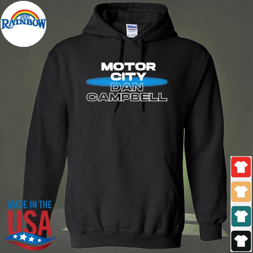 Detroit Lions MCDC T-shirt Motor City Shirt Dan Campbell 