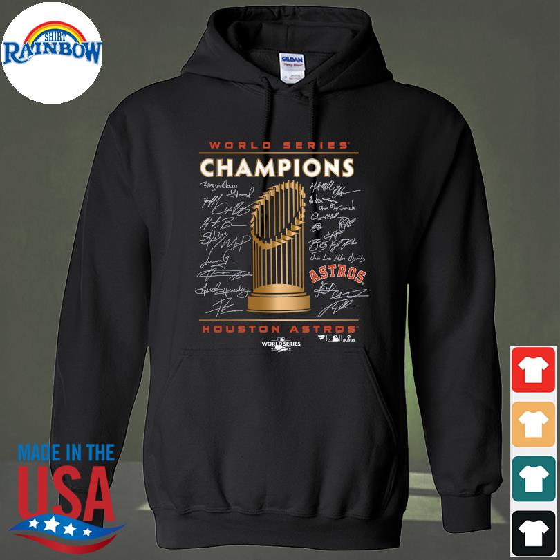 Houston Astros 2022 World Series Champions Signature Roster T-Shirt,  hoodie, sweater, long sleeve and tank top