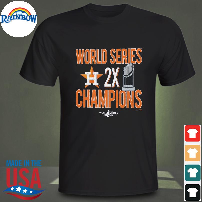 World Series Champions 2022 Houston Astros shirt 2X World Champs