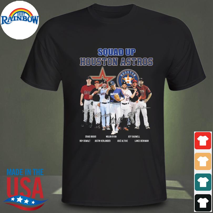 Squad Up Astros Signature T-Shirt, hoodie, sweater, long sleeve and tank top