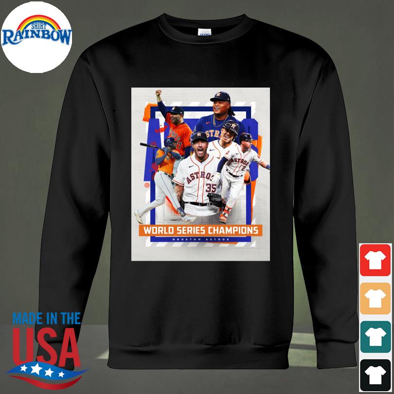 Houston Astros two-time world series champions 2017 2022 logo shirt,  hoodie, sweater, long sleeve and tank top