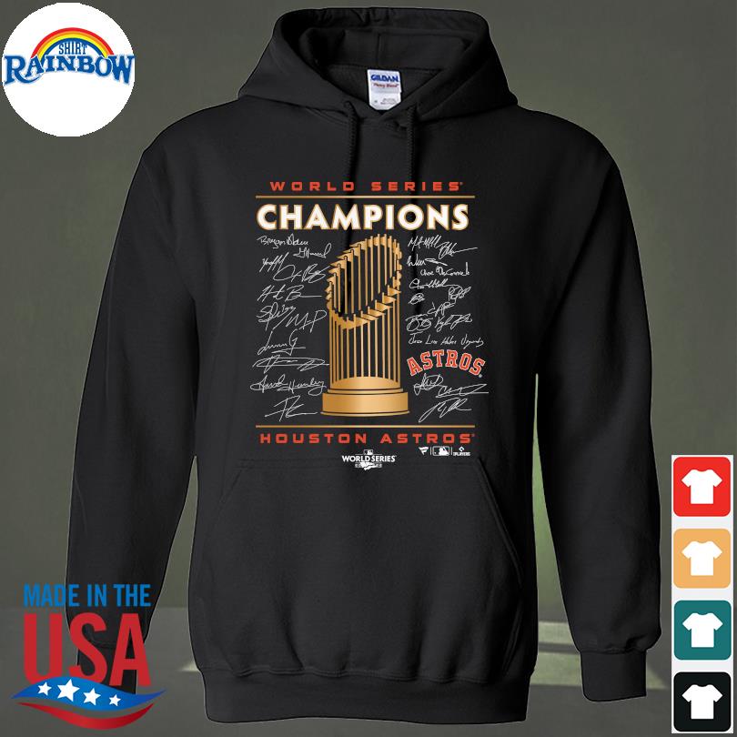 Team Houston Astros 2022 World Series Champions Signatures shirt, hoodie,  sweater, long sleeve and tank top