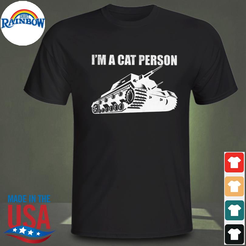 I'm a cat person tanks shirt