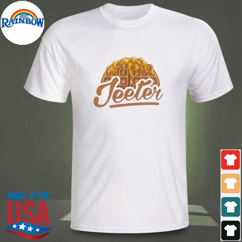 Jeeter ivory waffle shirt