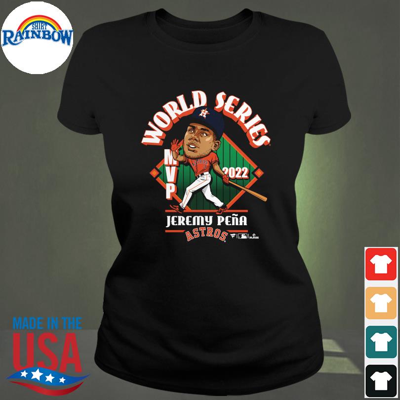 Houston Astros Jeremy Pena Mvp World Series Mvp 2022 Shirt,Sweater, Hoodie,  And Long Sleeved, Ladies, Tank Top