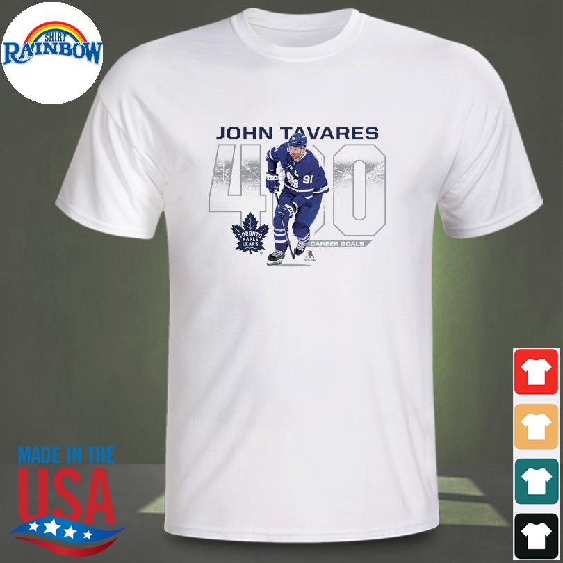 John Tavares Toronto Maple Leafs 400 Career Goals T-Shirt