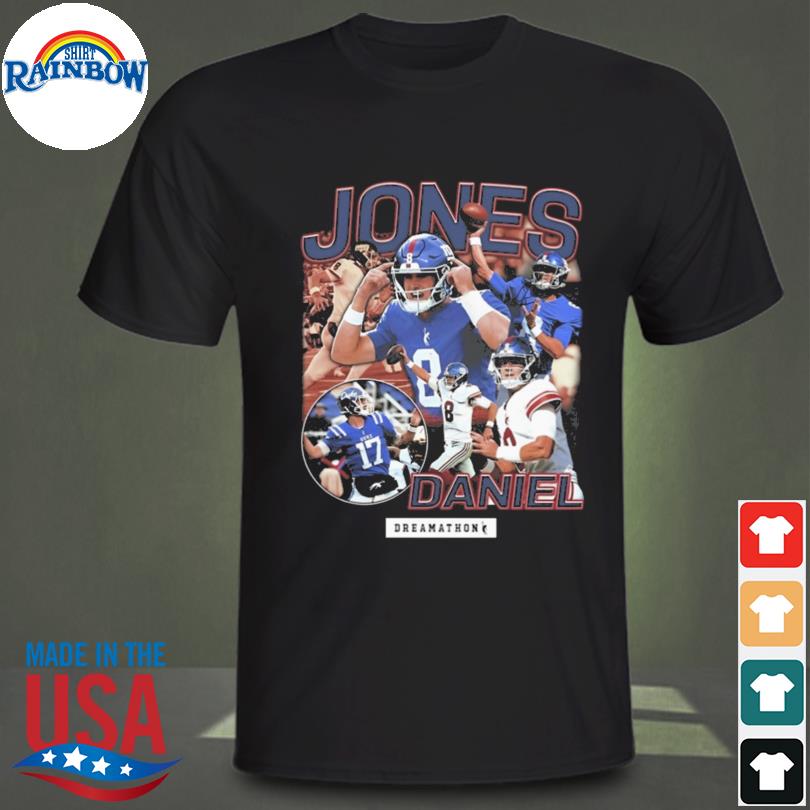 Official jones daniel dreamathon new york giants shirt, hoodie, sweater,  long sleeve and tank top