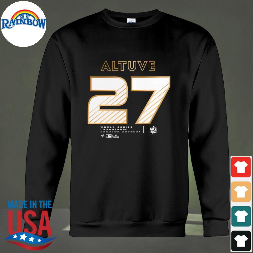 Jose Altuve Houston Astros player 27 shirt, hoodie, sweater, long sleeve  and tank top