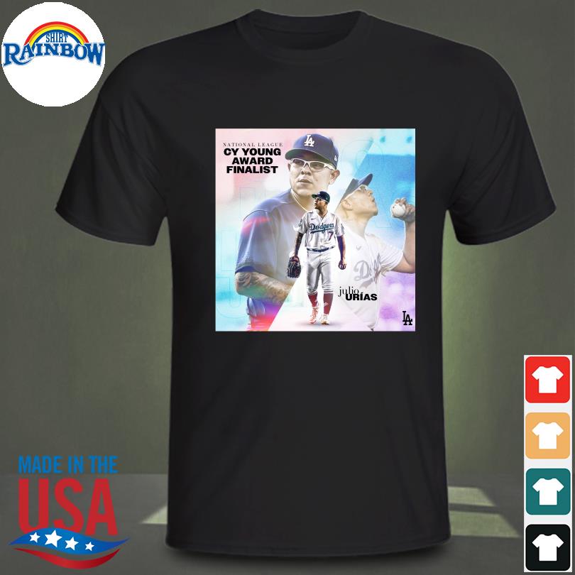 Julio urias los angeles dodgers national league cy young award finalist shirt