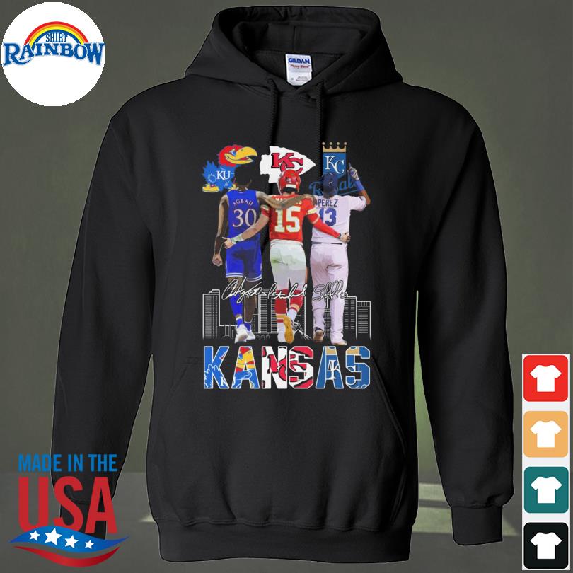 Kansas Sports Team Agbaji Mahomes Perez signatures 2022 shirt, hoodie,  longsleeve tee, sweater