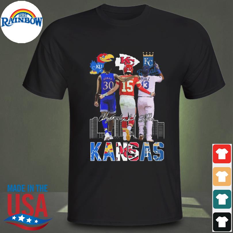 Kansas city Chiefs and Royals signatures Mahomes Perez shirt - Guineashirt  Premium ™ LLC