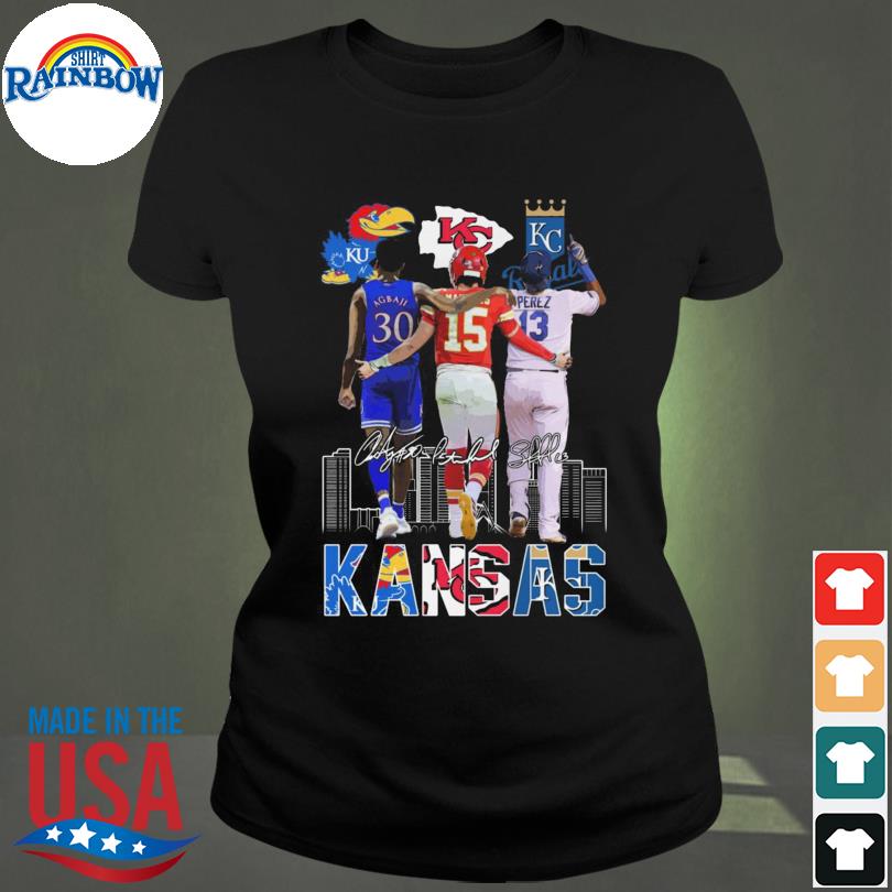 Kansas city Chiefs and Royals signatures Mahomes Perez shirt - Guineashirt  Premium ™ LLC