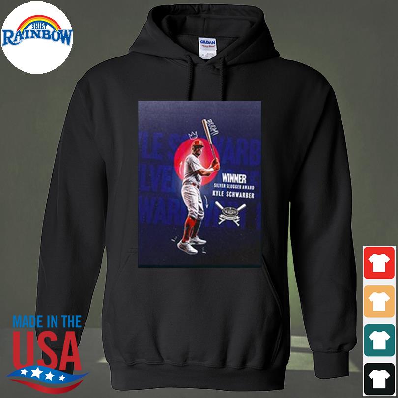 Kyle schwarber silver slugger award winner best shirt, hoodie, sweater,  long sleeve and tank top