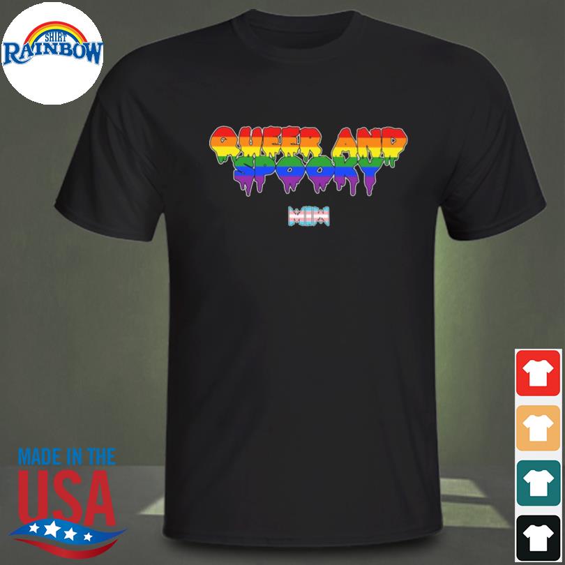 Lgbt queer and spooky shirt