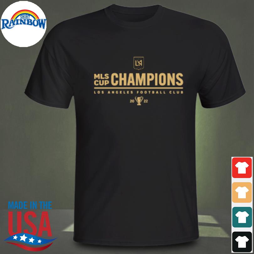 Los angeles football club 2022 mls cup champions manager shirt