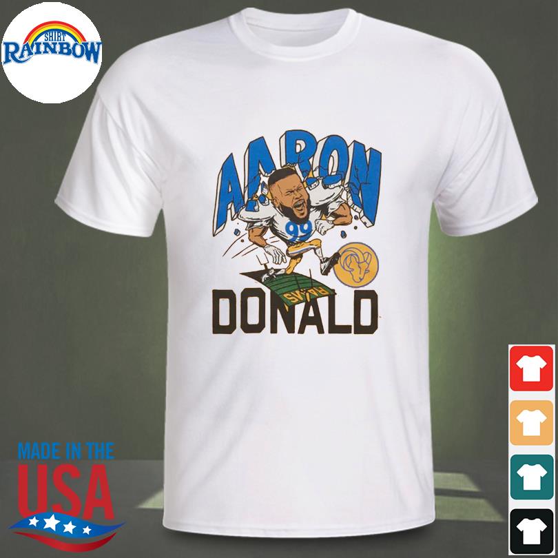 Aaron Donald cartoon 2022 T-shirt, hoodie, sweater, long sleeve