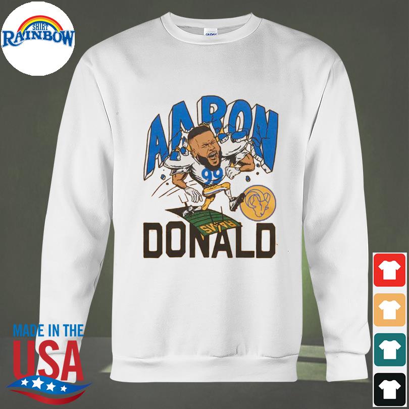 Aaron Donald Los Angeles Rams caricature shirt, hoodie, sweater, long  sleeve and tank top