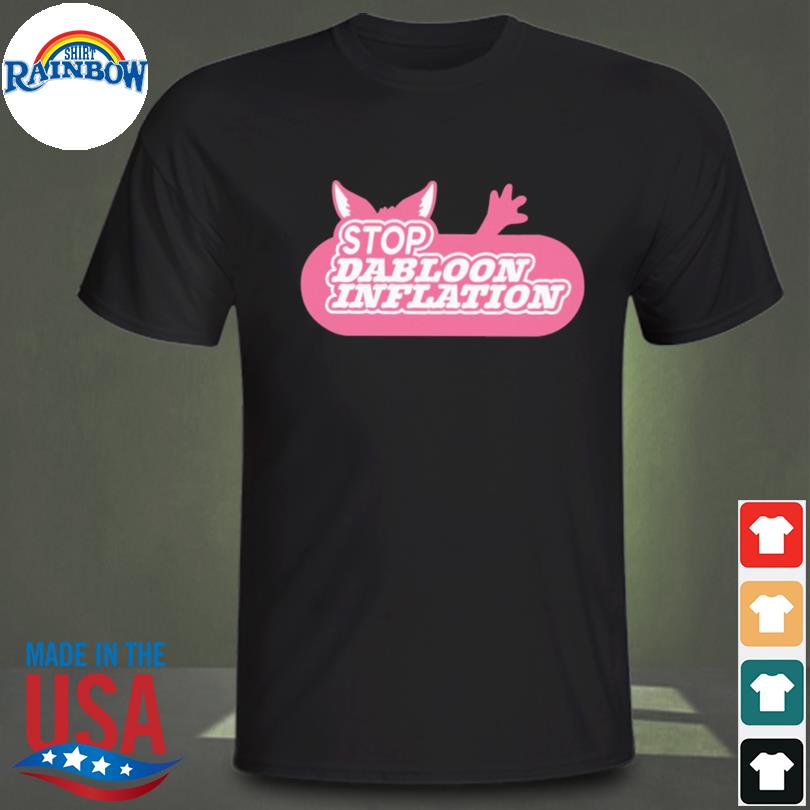Lucca international stop dabloon inflation shirt