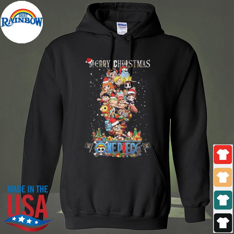 One Piece merry Christmas shirt, hoodie, sweater, long sleeve and tank top